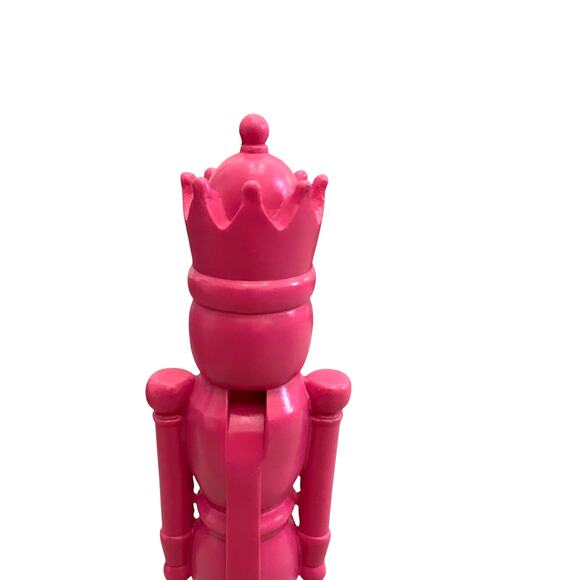 Sugarplum Dreams Christmas Nutcracker 14.5in Hot Pink Holiday Glam NEW - Picture 8 of 10